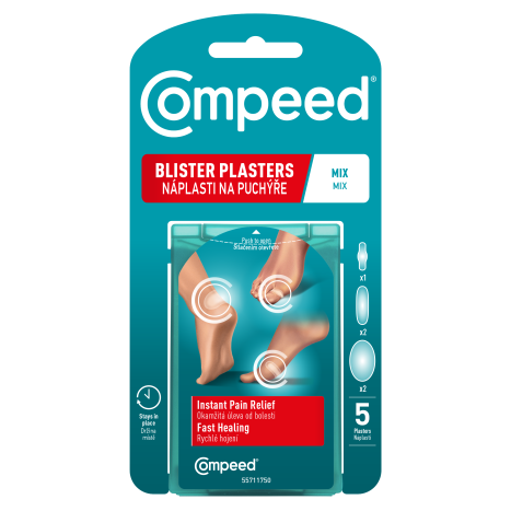 COMPEED blister patches various sizes x 5