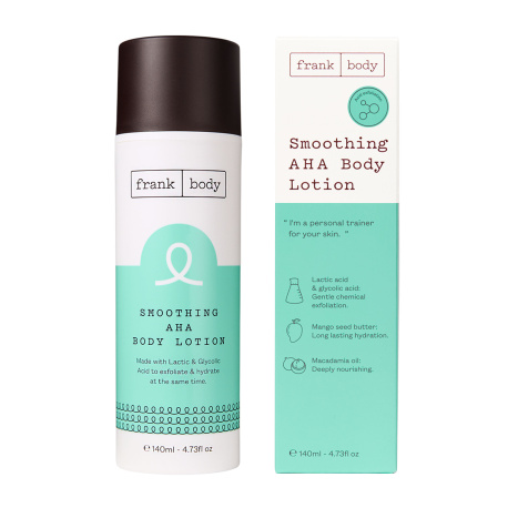 FRANK BODY AHA  Лосион за тяло ИЗГЛАЖДАЩ 140ml