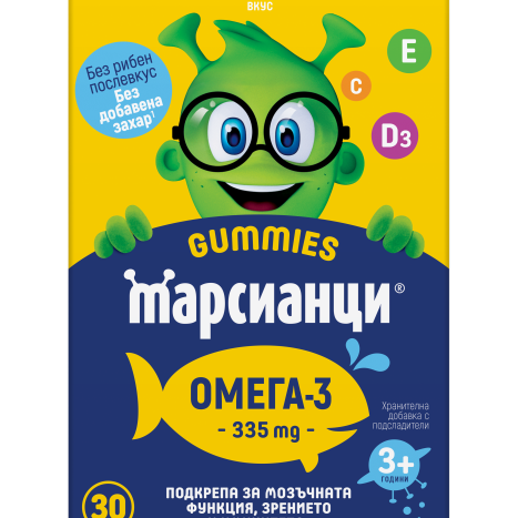 WALMARK MARSIANCI GUMMY OMEGA 3 x 30 chew tabl