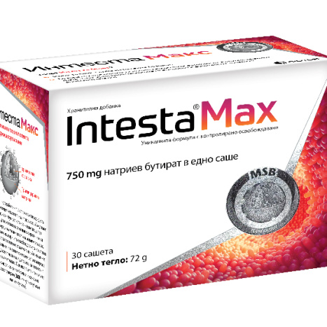 INTESTA MAX метабиотик за перфектно чревно здраве x 30 sach