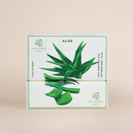 ALCHEMIA VEGETAL SOLID SOAP АЛОЕ 200 gr