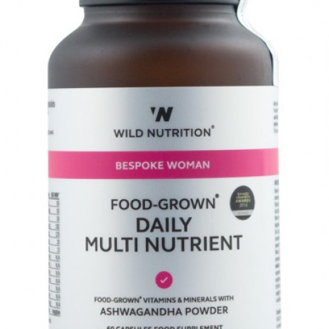 WILD NUTRITION FOOD-GROWN Daily Комплекс за жени Мултивитаминна формула x 60 caps