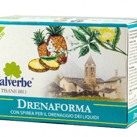 VALVERBE TEA Отводняващ чай DRENAFORMA БИО, филтър х 20