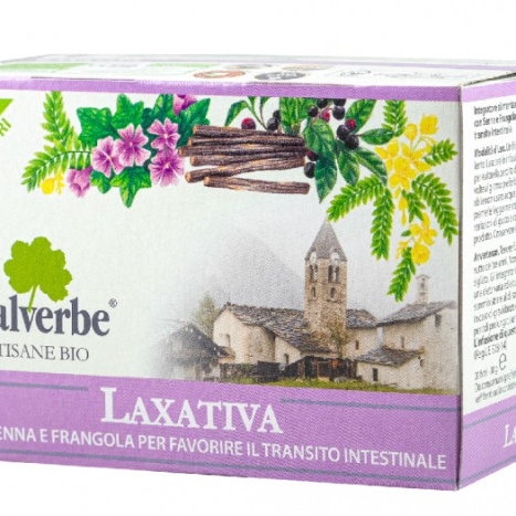 VALVERBE TEA Слабителен чай със сена и зърнастец БИО, филтър х  20