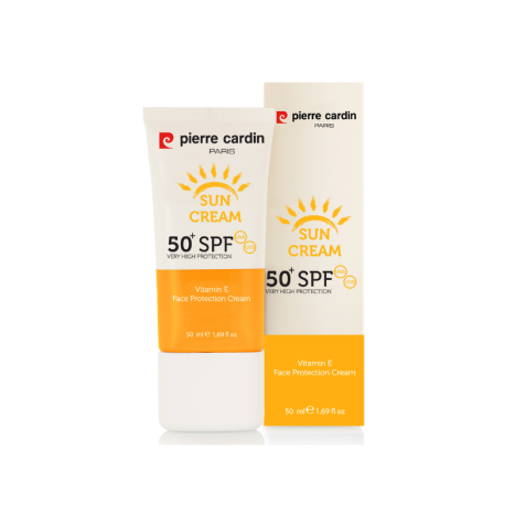 PIERRE CARDIN Слънцезащитен крем лице 50+ SPF 50 ml