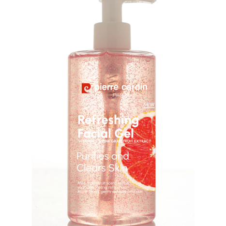 PIERRE CARDIN Измиващ гел за лице ВИТАМН С И РОЗОВ ГРЕЙПФРУТ-ОСВЕЖАВАЩ 350 ml