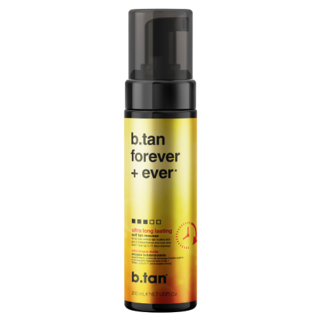 B.TAN STM Мус автобронзант 11 ДНИ forever & ever НАЙ-ТЪМЕН 200 ml