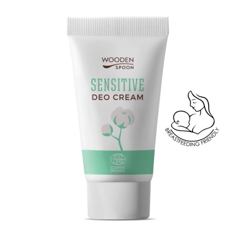 WOODEN SPOON Био крем дезодорант Sensitive 40 ml