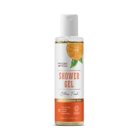 WOODEN SPOON Shower gel Citrus Fresh 200 ml