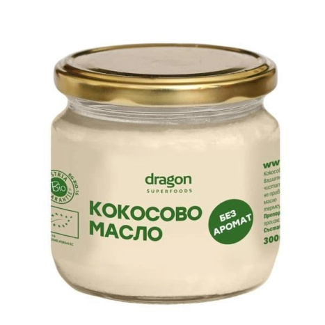 DRAGON SUPERFOODS Кокосово масло без аромат 300ml
