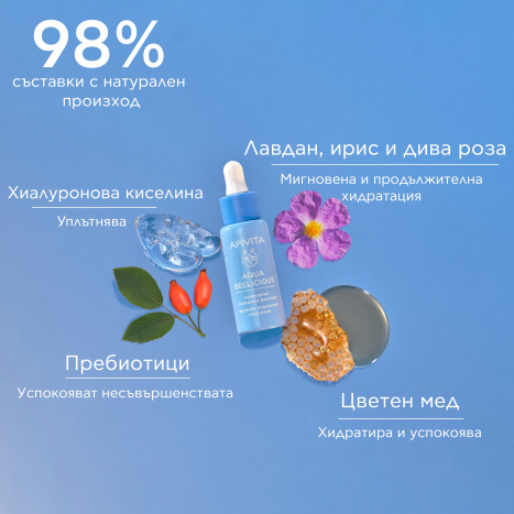 APIVITA AQUA BEELICIOUS Refreshing hydration booster 30ml