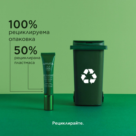 APIVITA BEE RADIANT Околоочен крем против стареене и признаци на умора 15ml