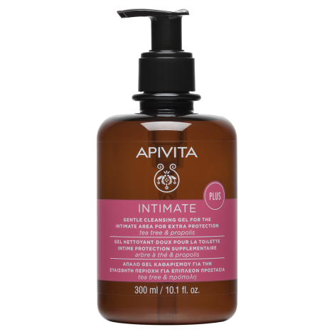 APIVITA INTIMATE PLUS Нежен успокояващ гел за интимна хигиена 300ml