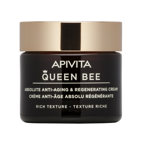 APIVITA QUEEN BEE RICH Дневен богат крем 50ml New