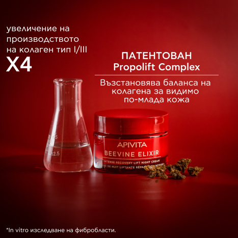 APIVITA BEEVINE ELIXIR Обновяващ нощен крем 50ml