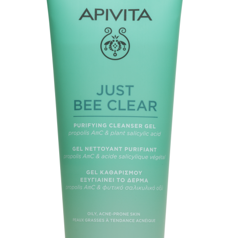 APIVITA JUST BEE CLEAR facial cleansing gel 200ml