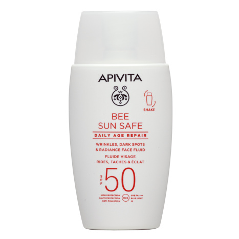 APIVITA BEE SUN SAFE DAILY AGE REPAIR Флуид против стареене SPF50 50ml