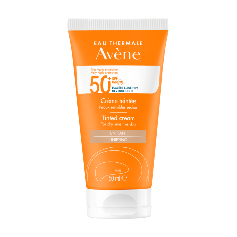 AVENE SUN SPF50+ слънцезащитен тониран крем много висока защита 50ml