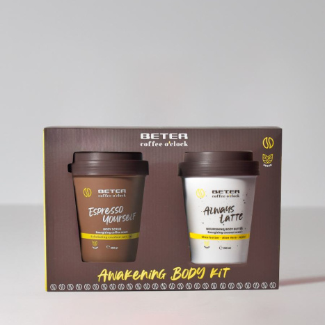 BETER Kit Body Scrub & Body butter Coffee O'clock Collection /14090