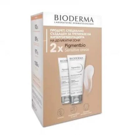 BIODERMA DUO PIGMENTBIO  крем за чувствителни зони 75ml 1+1