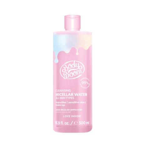 BODY BOOM BASIC Мицеларна вода за ВСЕКИ ТИП кожа 500ml