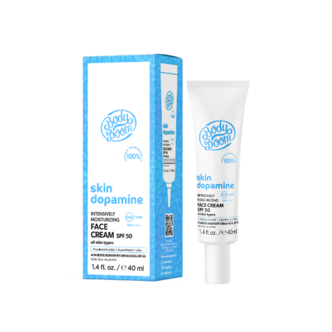 BODY BOOM SKIN DOPAMINE Крем за лице силно ХИДРАТИРАЩ SPF 50 40ml