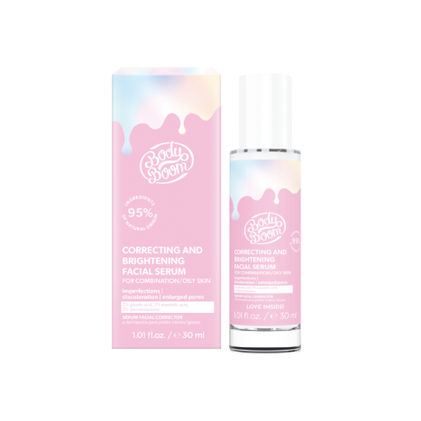 BODY BOOM BASIC Серум за лице КОРИГИРАЩ и ОЗАРЯВАЩ 30ml