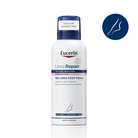 EUCERIN UREAREPAIR foot foam 10% Urea 150ml