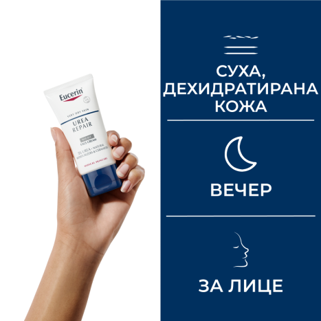 EUCERIN UREAREPAIR Plus 5% rich face cream 50ml