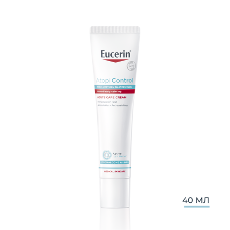 Eucerin AtopiControl интензивен успокояващ крем 40 ml