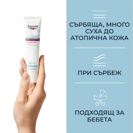 Eucerin AtopiControl интензивен успокояващ крем 40 ml