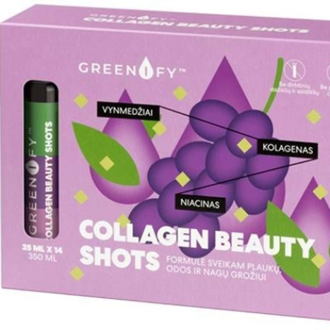 GREENIFY Collagen Beauty шотове колаген за красота 25ml x 14