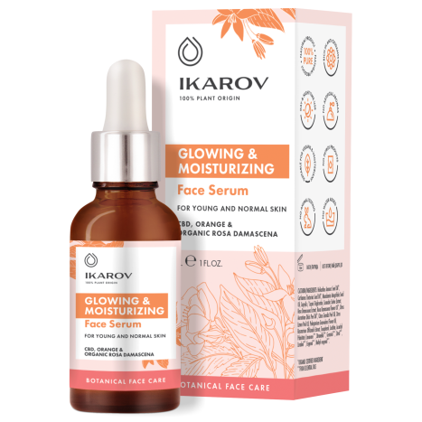 IKAROV brightening and moisturizing face serum 30ml
