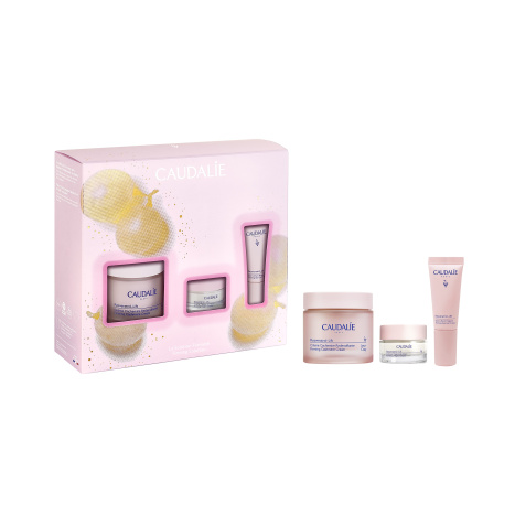 CAUDALIE PROMO RESVERATROL LIFT Firming Cashmere Cream 50ml + Night Cream 15ml + Eye Gel-Cream 5ml