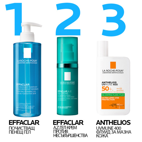 LA ROCHE-POSAY EFFACLAR AZ gel-cream against imperfections 40ml