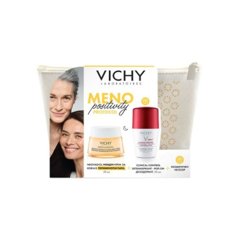 VICHY PROMO NEOVADIOL PERI MENOPAUSE нощен крем 50ml + CLINICAL CONTROL рол-он 96ч. 50ml
