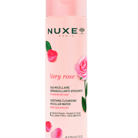 NUXE VERY ROSE 3-в-1 Успокояваща мицеларна вода 200ml