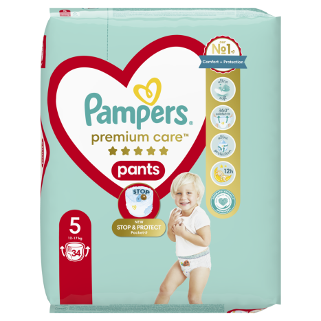 PAMPERS PremCare pants S5 x 34