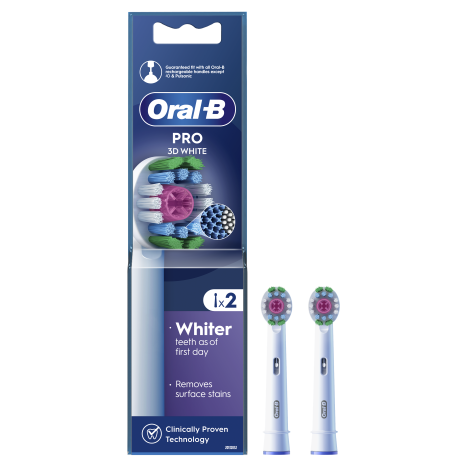 ORAL-B BRAUN EB18-2 3D WHITE Накрайник за Електрическа ЧЗ