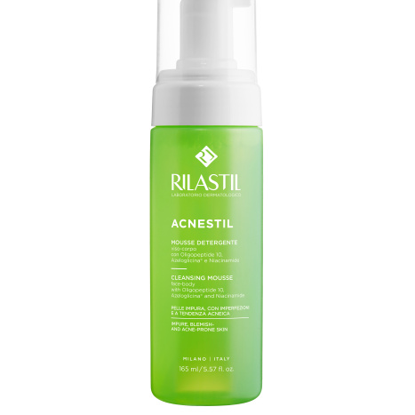 RILASTIL ACNESTIL CLEANSING MOUSSE почистваща пяна за мазна и акнеична кожа 165 ml
