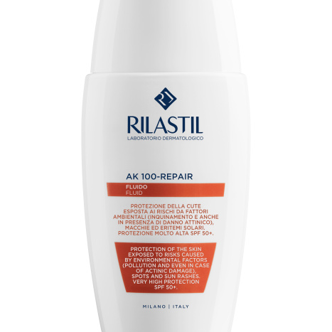 RILASTIL PHOTO PROTECTION AK 100 REPAIR FLUID+ SPF50+ Слънцезащитен флуид при акнитична кератоза 50 ml