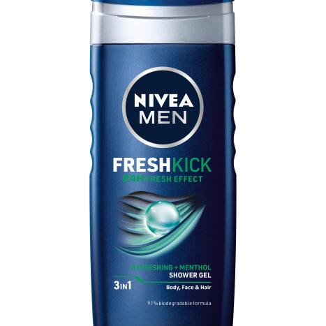 NIVEA MEN Shower gel Fresh Kick 250ml