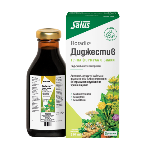FLORADIX DIGESTIVE Билков диджестив за добро храносмилане 250ml