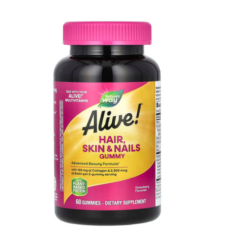 NATURES WAY ALIVE за коса, кожа и нокти x 60 gum tabl