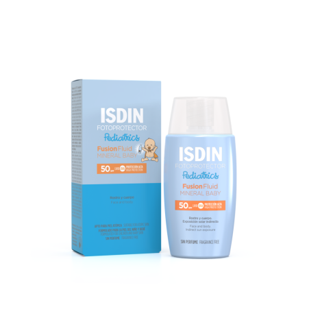 ISDIN FOTOPROTECTOR Pediatrics MINERAL BABY Слънцезащитен минерален продукт за бебета SPF50 50ml