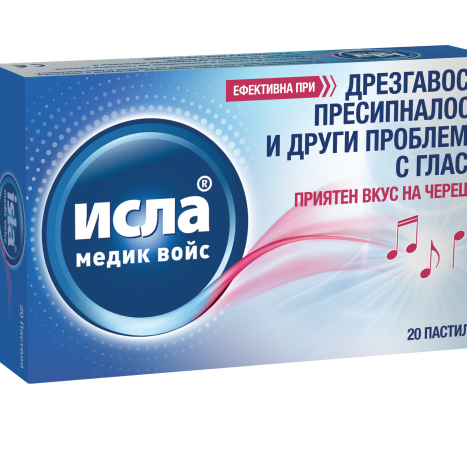 ISLA MEDIC ACUTE for colds and sore throats citrus and honey x 20 pastilles