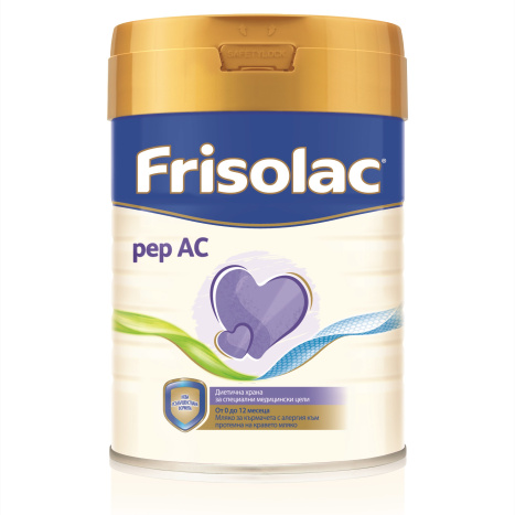FRISOLAC Pep AC мляко за кърмачета с повишен риск от алергия 400g