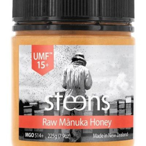 STEENS Monofloral Manuka Honig / Монофлорен пчелен мед от Манука 514+ MGO, 15+ UMF x 225 g