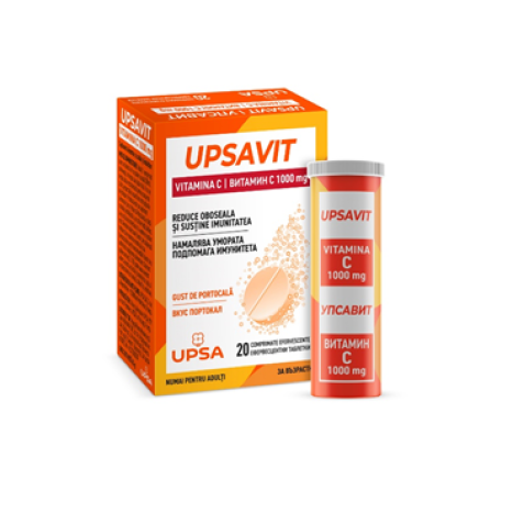 UPSAVIT Vit-C 1000mg x 20 eff tabl