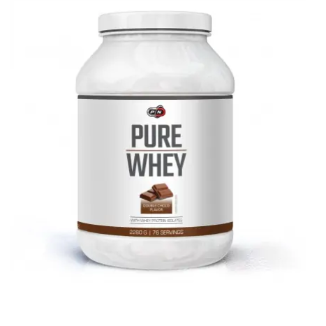 PURE NUTRITION PURE WHEY - DOUBLE CHOCOLATE суроватъчен протеин 2272g